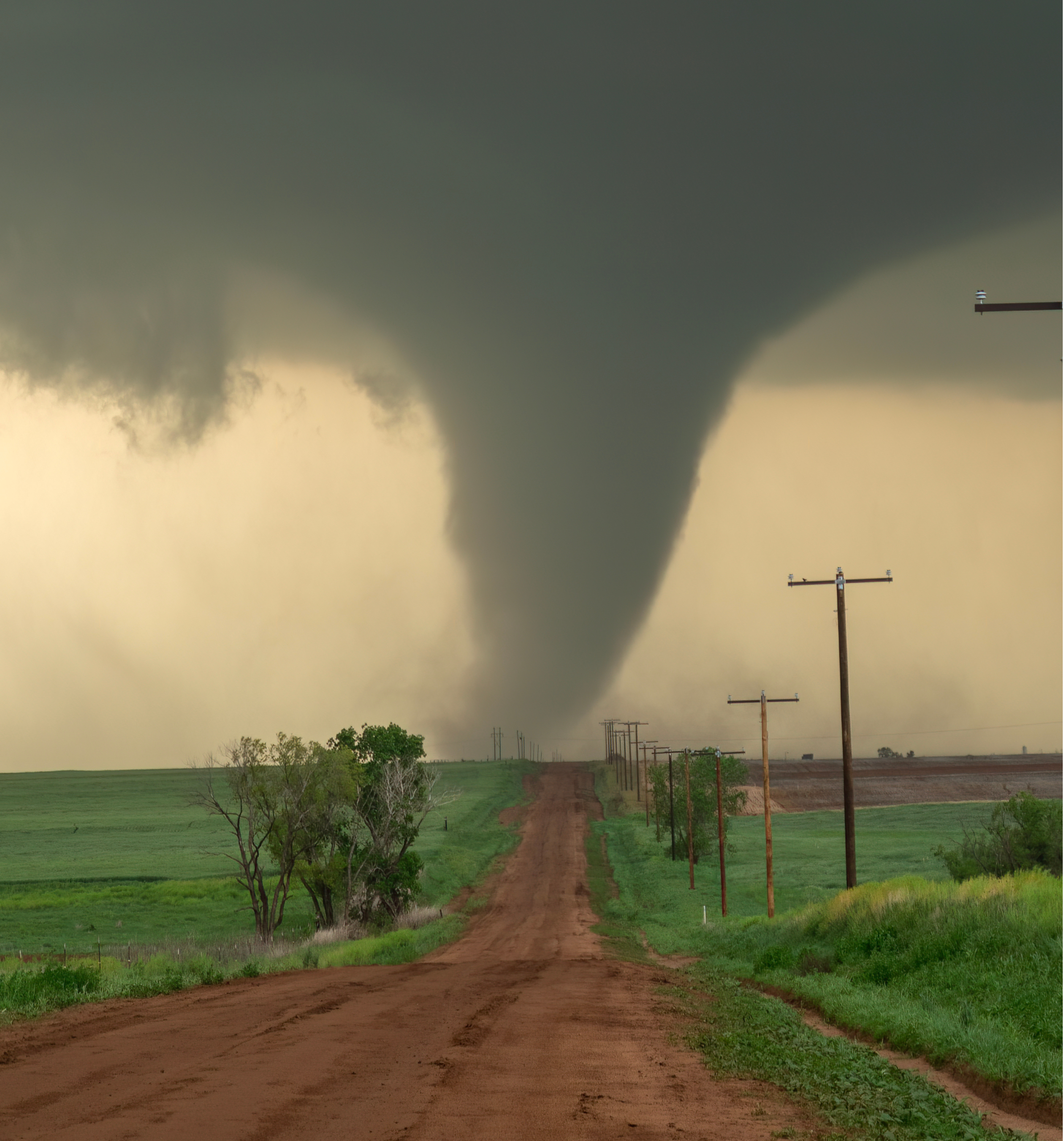 Cherokee, OK tornado captured by Jenny on 04/14/2012.